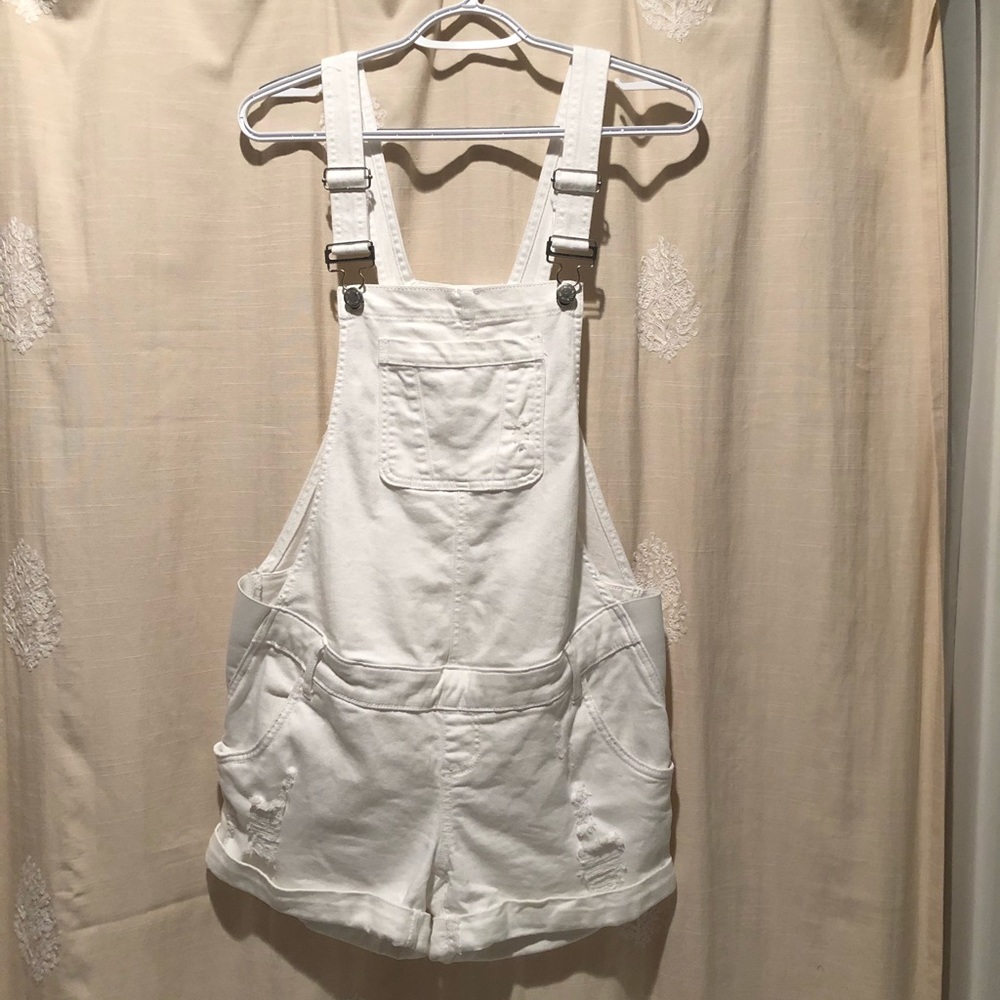 Maternity short overalls